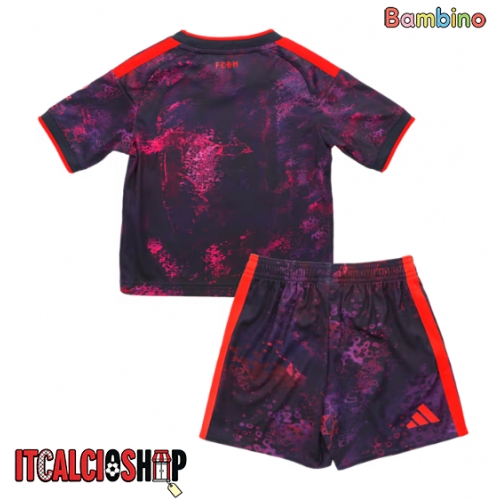 Bayern Munich Terza Maglia Bambino 2026-27 Manica Corta (+ Pantaloni corti)